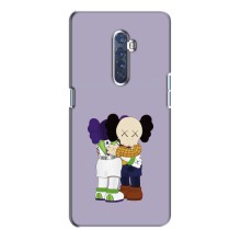 Чохли для Oppo Reno 2 - Bearbrick Louis Vuitton (PREMIUMPrint) – Дружба Беарбрік