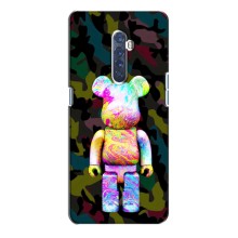 Чохли для Oppo Reno 2 - Bearbrick Louis Vuitton (PREMIUMPrint) – Яскравий Bearbrick