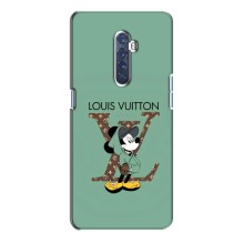 Чохли Луі Вітон для Oppo Reno 2 (AlphaPrint - LOUIS VUITTON) (Міккі Маус LV)