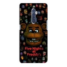 Чехлы Пять ночей с Фредди для Оппо Рено 2 (Freddy)