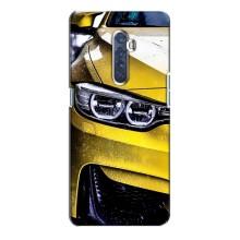 Чохли з Машинами на OPPO Reno 2 (VPrint) (Жовта машина)