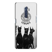 Чохли VERSACE для OPPO Reno 2 (PREMIUMPrint) – Доберман Версаче