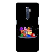 Чохли Амонг Ас для Oppo Reno 2 (AlphaPrint) (Амонг-ас)