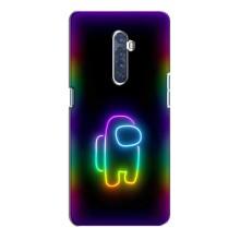Чохли Амонг Ас для Oppo Reno 2 (AlphaPrint) (Яскравий скін)