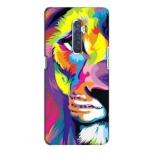 Чехол со Львом для Oppo Reno 2 (VPrint)