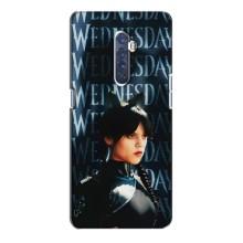 Чохли Венсдей на Oppo Reno 2 Уенсдей (AlphaPrint) (Венздей кішка)