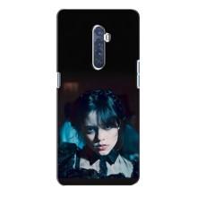 Чохли Венсдей на Oppo Reno 2 Уенсдей (AlphaPrint) (погляд Венздей)