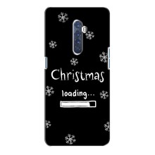 Різдвяні, Святкові Чохли для OPPO Reno 2 – Christmas loading