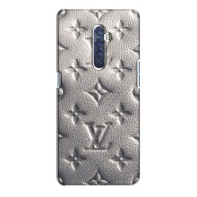 Текстурный Чехол Louis Vuitton для Оппо Рено 2 (Бежевый ЛВ)