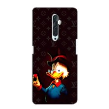 Чехлы для Oppo Reno 2Z - Скрудж МакДак Louis Vuitton (PREMIUMPrint) (Скрудж с бриллиантом)