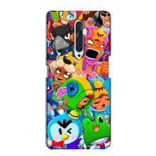 Чехлы Brawl Stars для Oppo Reno 2Z (AlphaPrint)