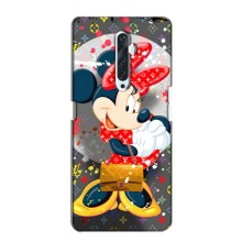 Чехол Disney Mouse Oppo Reno 2Z (PREMIUMPrint) (Minni с бантиком)