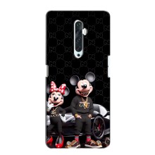 Чехол Disney Mouse Oppo Reno 2Z (PREMIUMPrint) (Семья Маусов)