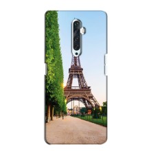 Чехол Эйфелева Башня для Oppo Reno 2Z - (AlphaPrint) (Дорога в Париж)