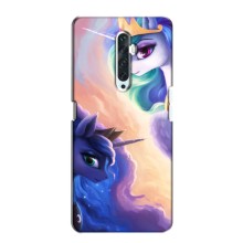 Чехол для Оппо Рено 2з - (Единорожки - Новинки) (AlphaPrint) (Единорожки)