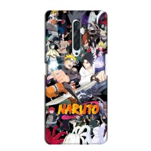 Купить Чехлы на телефон с принтом Anime для Оппо Рено 2з (Наруто постер)