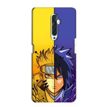 Купить Чехлы на телефон с принтом Anime для Оппо Рено 2з (Naruto Vs Sasuke)