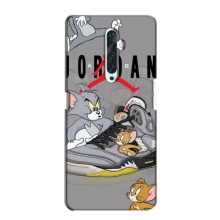 Силиконовый Чехол Nike Air Jordan на Оппо Рено 2з (Air Jordan)