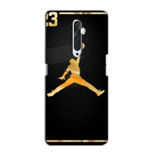 Силиконовый Чехол Nike Air Jordan на Оппо Рено 2з (Джордан 23)