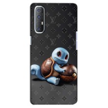 Брендновые Чехлы для Oppo Reno 3 Pro - (PREMIUMPrint) (Черепашка)