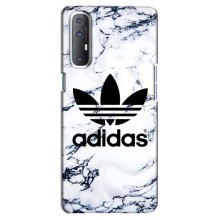Чохли Адидас для Oppo Reno 3 Pro (AlphaPrint) (Адідас на мраморі)