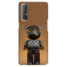 Чехлы для Oppo Reno 3 Pro - Bearbrick Louis Vuitton (PREMIUMPrint) (Bearbrick)