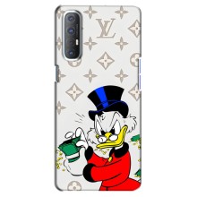 Чехлы для Oppo Reno 3 Pro - Скрудж МакДак Louis Vuitton (PREMIUMPrint) – Баксы Скрудж