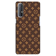 Чехлы Луи Витон для Oppo Reno 3 Pro (AlphaPrint - LOUIS VUITTON) (фон LOUIS VUITTON)