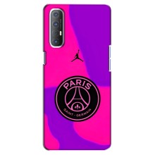 Чехлы PSG для Oppo Reno 3 Pro (AlphaPrint) (яркий ПСЖ)