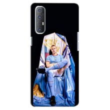 Чохли з футболістом Ерлінг Холанд для Oppo Reno 3 Pro (AlphaPrint) (футболіст Холанн)