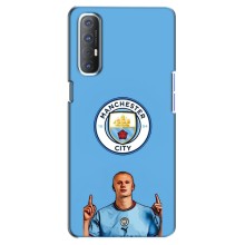 Чохли з футболістом Ерлінг Холанд для Oppo Reno 3 Pro (AlphaPrint) (Холанд Манчестер Сіті)