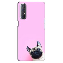 Чохли з собаками для Oppo Reno 3 Pro (VPrint) (Смішна собака)