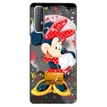 Чехол Disney Mouse Oppo Reno 3 Pro (PREMIUMPrint) (Minni с бантиком)