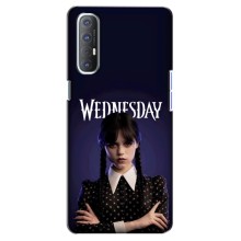 Силиконовый чехол с картинкой для Oppo Reno 3 Pro (Wednesday)