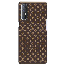 Чохол Стиль Louis Vuitton на Oppo Reno 3 Pro (Фон Луі Віттон)