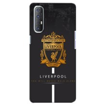 Чехлы для Оппо Рено 3 Про (VPrint) - ТОП ФК (FC Liverpool)