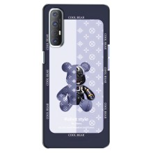 Крутые Чехлы Луи Виттон для Oppo Reno 3 Pro (AlphaPrint) (Медвежонок LV)