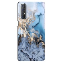 Мраморний чехол на Oppo Reno 3 Pro (VPrint) (Ніжний мрамор)
