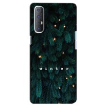 Новогодние, Праздничные Чехлы для Oppo Reno 3 Pro - 2024 год (Winter)