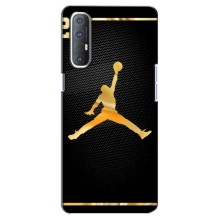 Силиконовый Чехол Nike Air Jordan на Оппо Рено 3 Про – Джордан 23