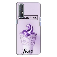 Чехлы с картинкой для Oppo Reno 3 (BLACKPINK lisa)