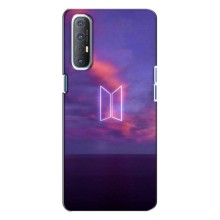 Чохли BTS для Oppo Reno 3 (AlphaPrint) – BTS логотип