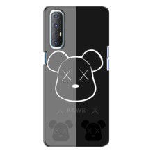 Чохли для Oppo Reno 3 - Bearbrick Louis Vuitton (PREMIUMPrint) – БеарБрік очі