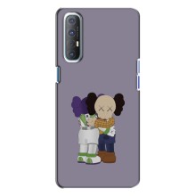 Чохли для Oppo Reno 3 - Bearbrick Louis Vuitton (PREMIUMPrint) – Дружба Беарбрік