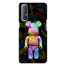 Чохли для Oppo Reno 3 - Bearbrick Louis Vuitton (PREMIUMPrint) – Яскравий Bearbrick