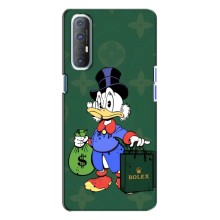 Чехли для Oppo Reno 3 - Скрудж МакДак Louis Vuitton (PREMIUMPrint) – Богата Утка