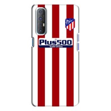Чехлы для Oppo Reno 3 (VPrint) - Футбольные клубы (Atletico)