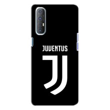 Чехлы для Oppo Reno 3 (VPrint) - Футбольные клубы (ФК Ювентус)