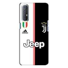 Чехлы для Oppo Reno 3 (VPrint) - Футбольные клубы (Juventus)