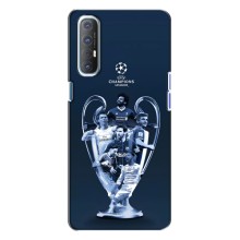 Чехлы для Oppo Reno 3 (VPrint) - Футбольные клубы (Кубок ЛЧ)